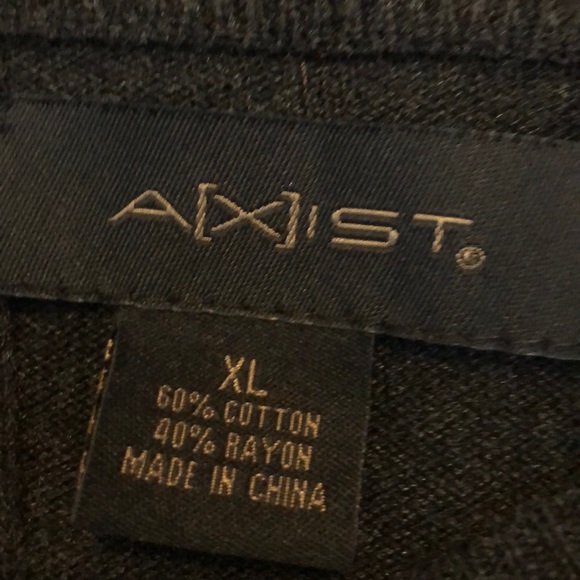 SALE - Men’s dark gray cable sweater - Picture 3 of 3